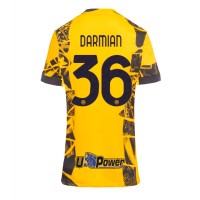 Camiseta Inter Milan Matteo Darmian #36 Tercera Equipación para mujer 2024-25 manga corta